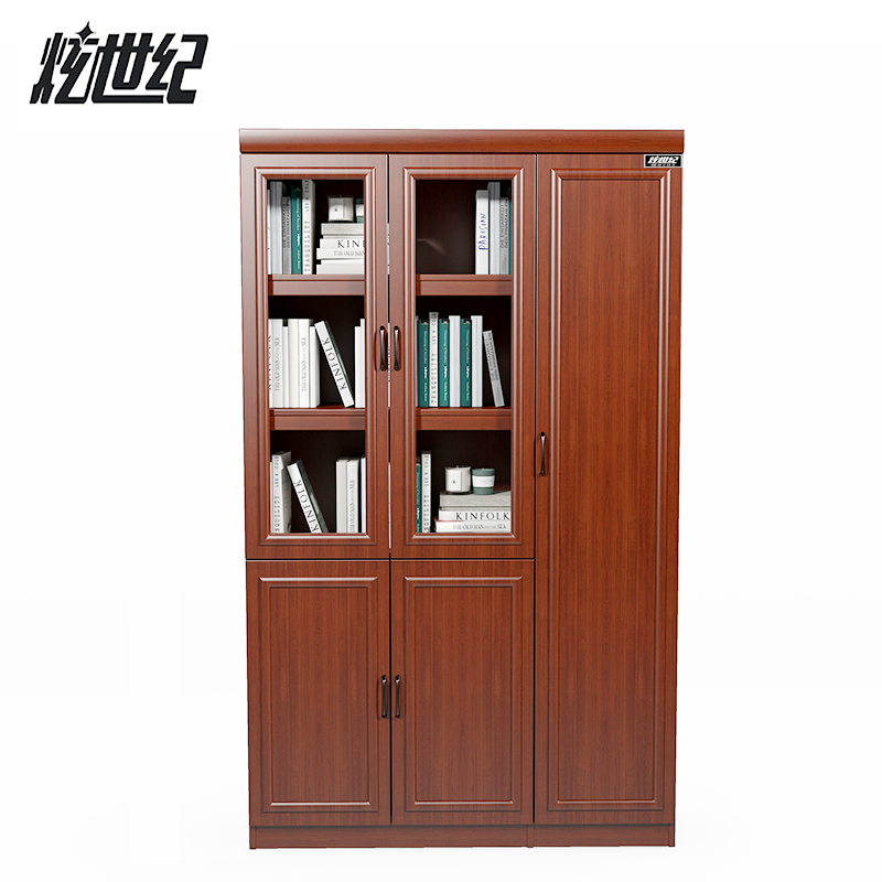 炫世紀三門書柜1300*420*2000 AH006 個